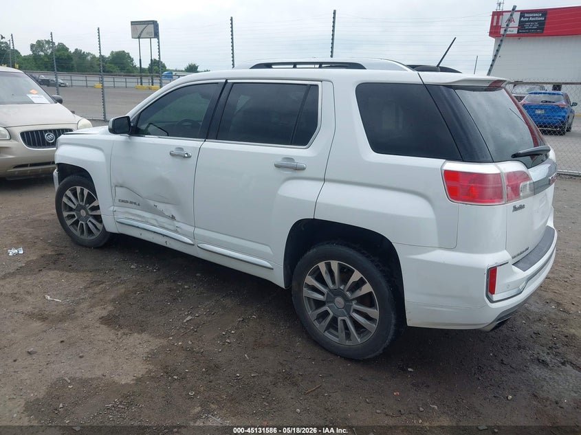 Vin: 2gkflre39h6283479, lot: 45629215, gmc terrain denali 20173
