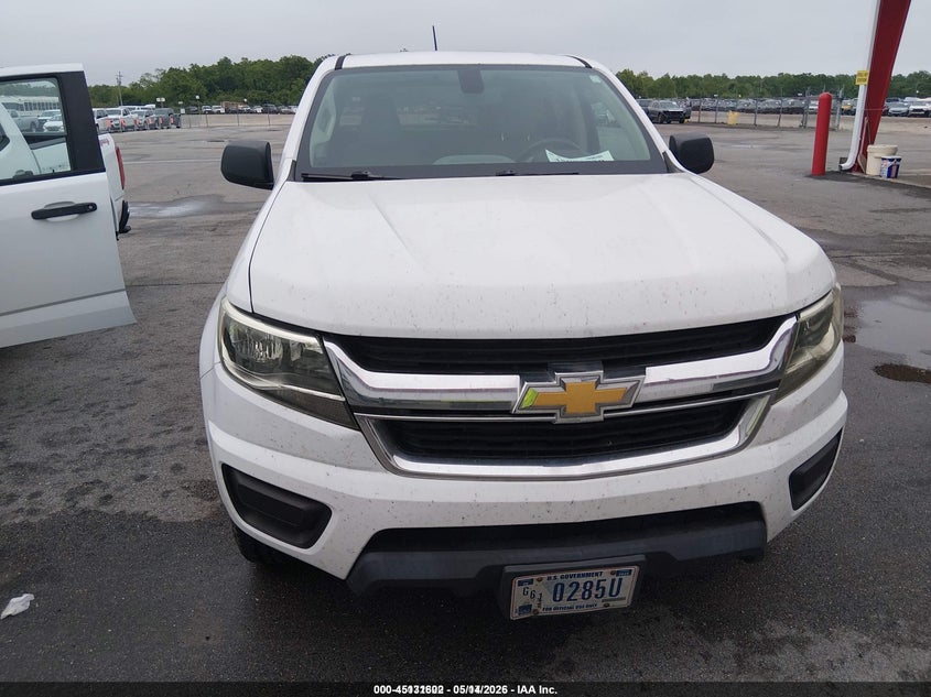 VIN 1GCGTBEN8H1222197 2017 CHEVROLET COLORADO WT