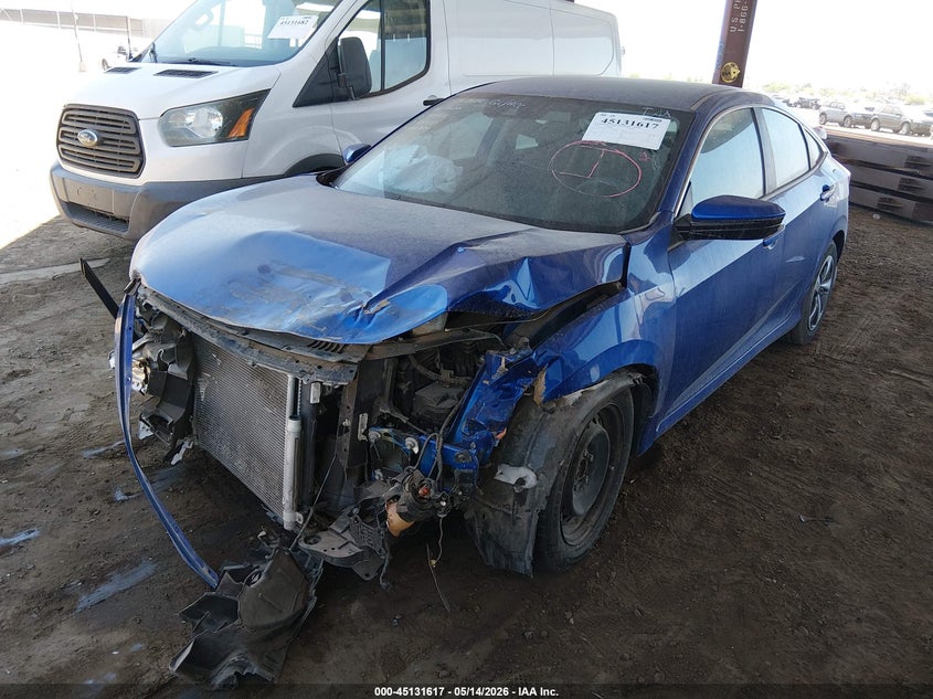 2020 Honda Civic Lx 2HGFC2F67LH550824 photo 1