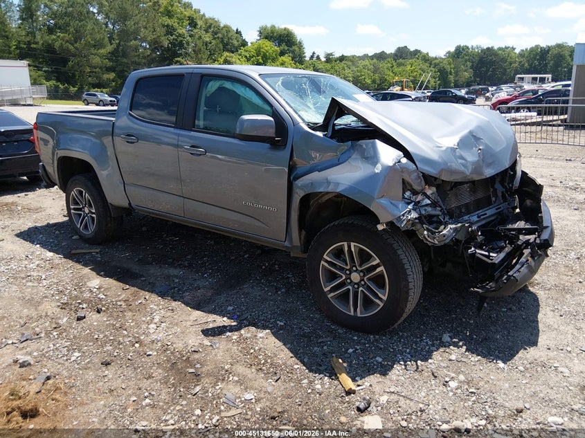 2021 CHEVROLET COLORADO auction photo 1
