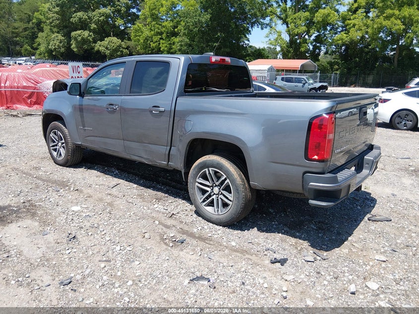 2021 CHEVROLET COLORADO auction photo 3