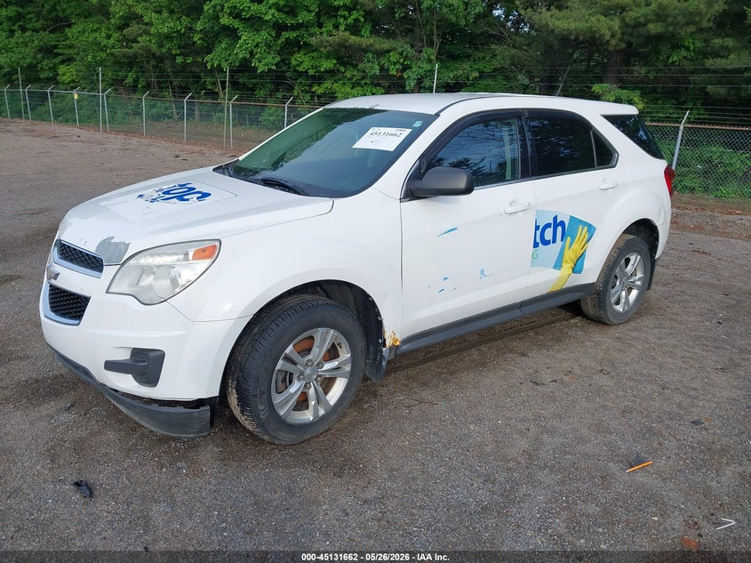 2012 Chevrolet Equinox Ls 2GNFLCEK1C6130496 photo 1