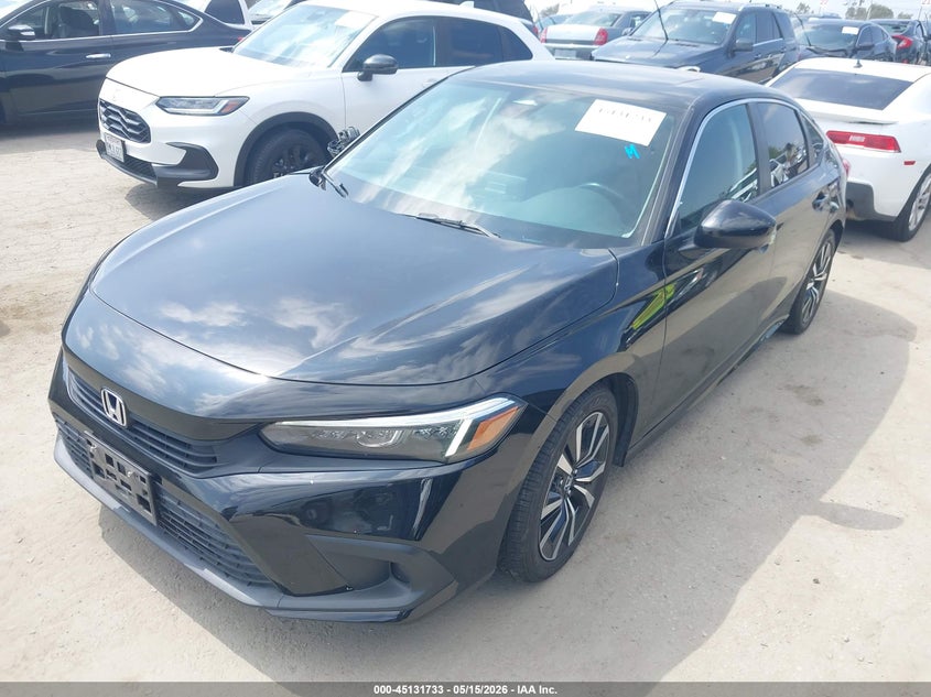 2022 Honda Civic Ex JHMFE1F77NX004243 photo 1