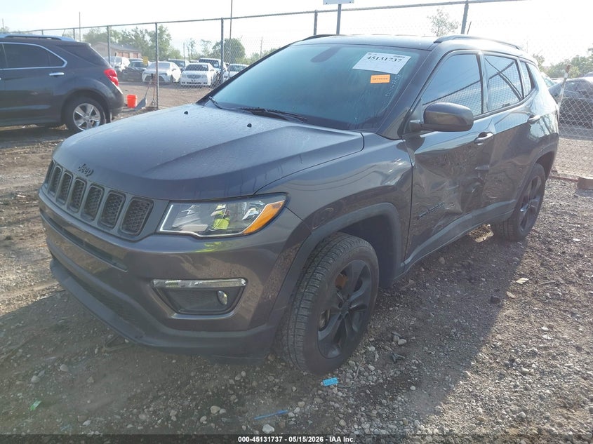 Vin: 3c4njdbb1lt104772, lot: 45629366, jeep compass altitude 4x4 20202