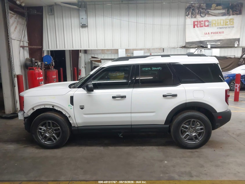 2025 Ford Bronco Sport Big Bend VIN: 3FMCR9BN9SRF07333 Lot: 45131767