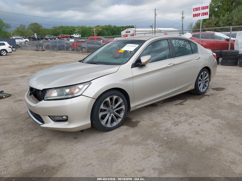 2013 Honda Accord Sport 1HGCR2F55DA267265 photo 1