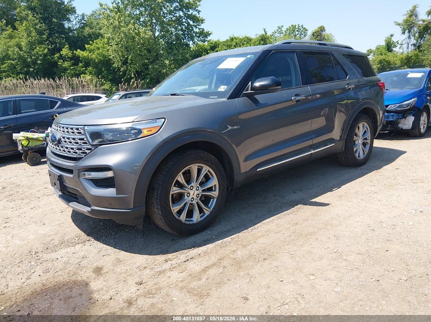 2021 Ford Explorer Limited 1FMSK8FH6MGB03835 photo 1
