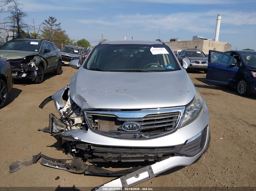 2012 KIA SPORTAGE SPORT UTILITY VEHICLE 2.4L I-4 DOHC, VVT, 176HP