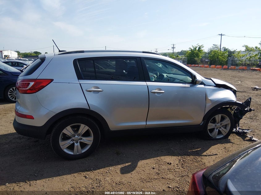 2012 KIA SPORTAGE SPORT UTILITY VEHICLE 2.4L I-4 DOHC, VVT, 176HP
