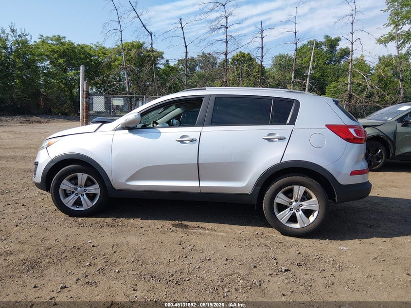 2012 KIA SPORTAGE SPORT UTILITY VEHICLE 2.4L I-4 DOHC, VVT, 176HP