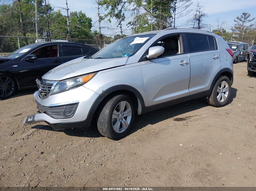 2012 KIA SPORTAGE SPORT UTILITY VEHICLE 2.4L I-4 DOHC, VVT, 176HP