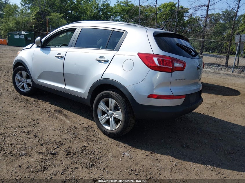 2012 KIA SPORTAGE SPORT UTILITY VEHICLE 2.4L I-4 DOHC, VVT, 176HP