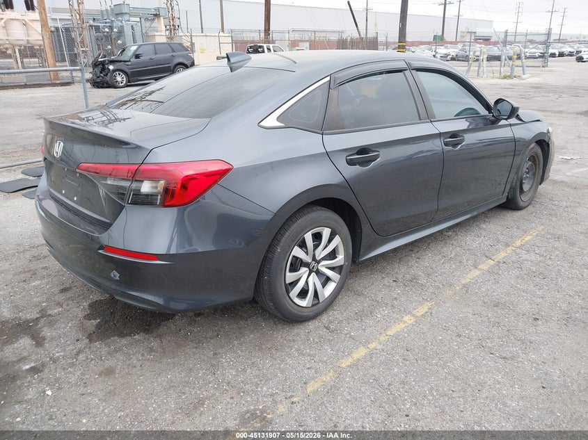 2023 HONDA CIVIC SEDAN 2.0L I-4 DI, DOHC, VVT, 158HP