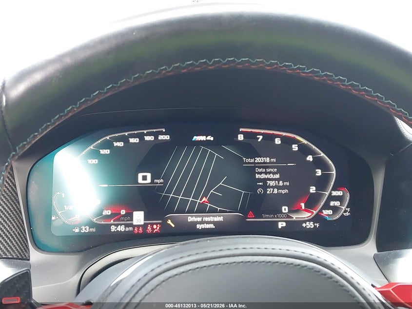 2022 BMW M4 Competition VIN: WBS33AZ05NCL04694 Lot: 45132013