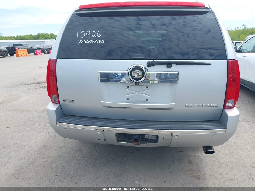 2012 Cadillac Escalade 6.2 Esv Standard silver Lot 111045132014 Vin 1GYS3GEF0CR199065