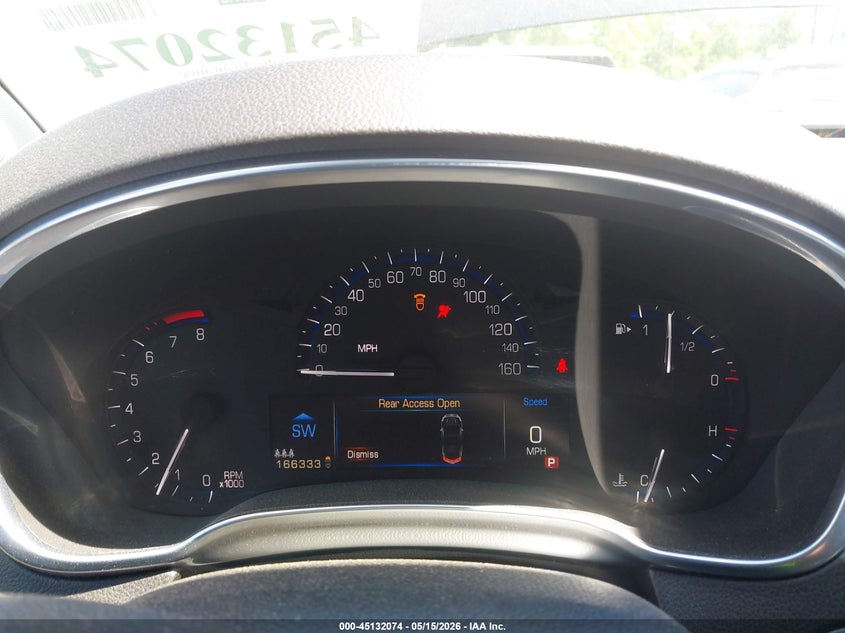 2013 CADILLAC SRX SPORT UTILITY VEHICLE 3.6L V-6 DI, DOHC, VVT, 308HP