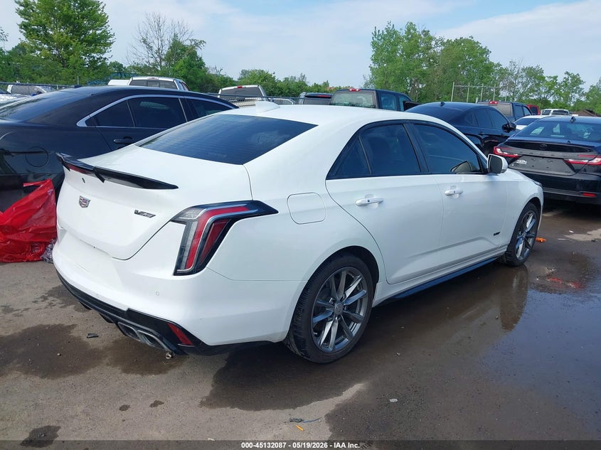Vin: 1g6dh5rl4l0126809, lot: 45629716, cadillac ct4 v-series 20204
