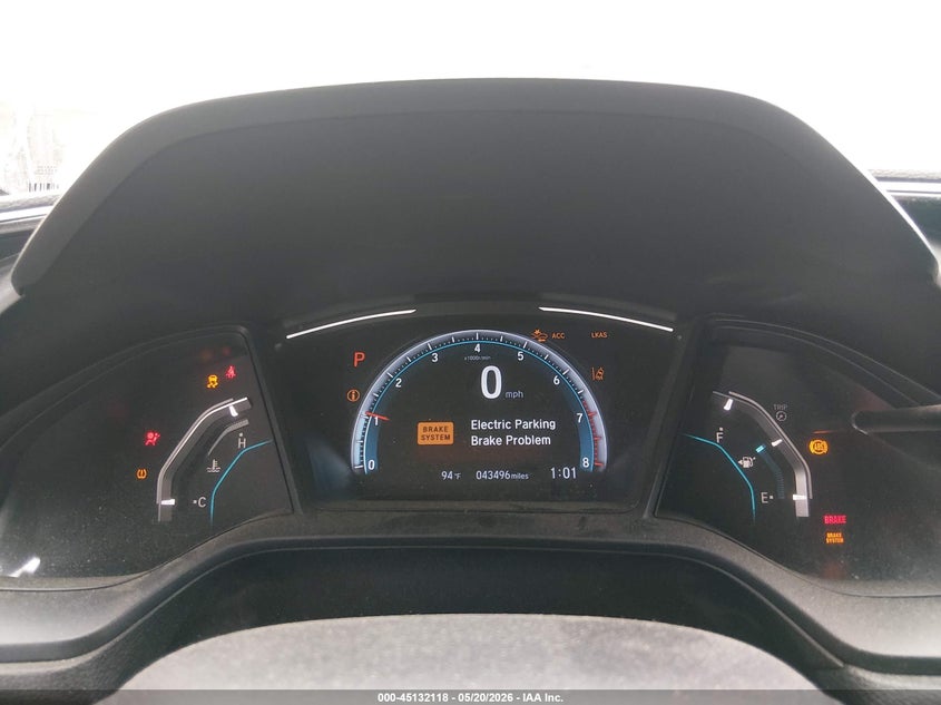 2020 HONDA CIVIC auction photo 7
