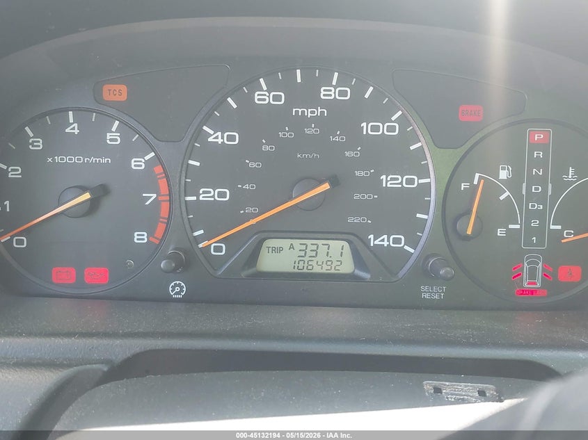 2002 Honda Odyssey Ex VIN: 2HKRL18652H530726 Lot: 45132194