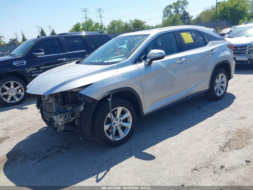 Vin: 2t2bzmca7gc032286, lot: 45629835, lexus rx 350 20162