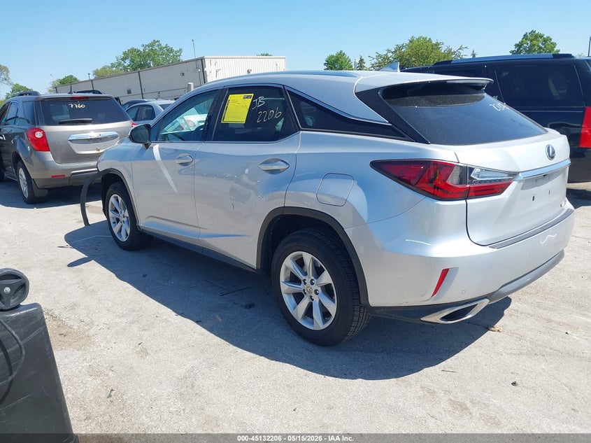 Vin: 2t2bzmca7gc032286, lot: 45629835, lexus rx 350 20163