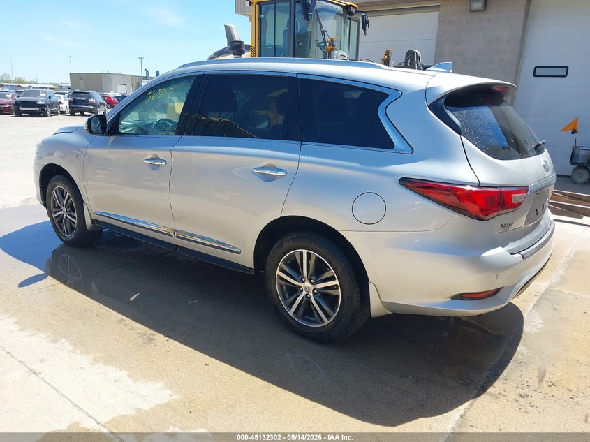 Vin: 5n1dl0mm8hc508082, lot: 45629931, infiniti qx60 20173