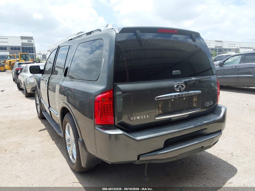 Vin: 5n3za0nf4an904653, lot: 45629954, infiniti qx56 20103