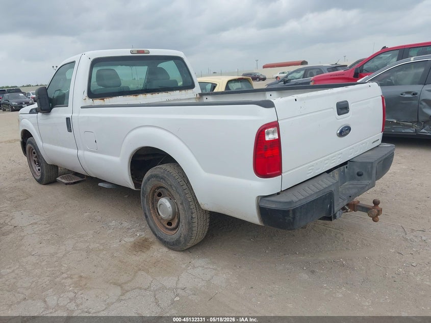 Vin: 1ftbf2a66eea86608, lot: 45629960, ford f-250 xl 20143