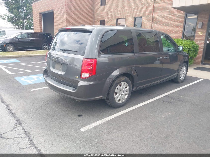 Vin: 2c4rdgbg7kr500373, lot: 45629983, dodge grand caravan se 20194