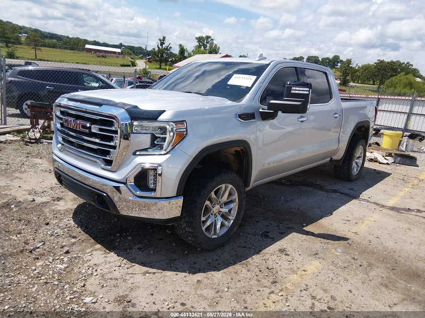 Vin: 3gtu9delxmg295322, lot: 45630050, gmc sierra 1500 4wd  short box slt 20212