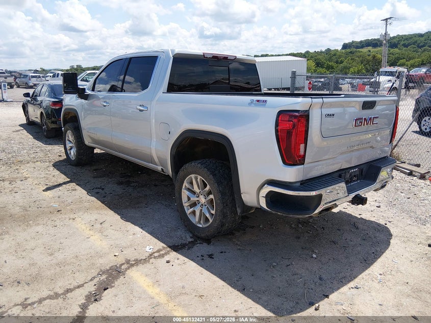 Vin: 3gtu9delxmg295322, lot: 45630050, gmc sierra 1500 4wd  short box slt 20213