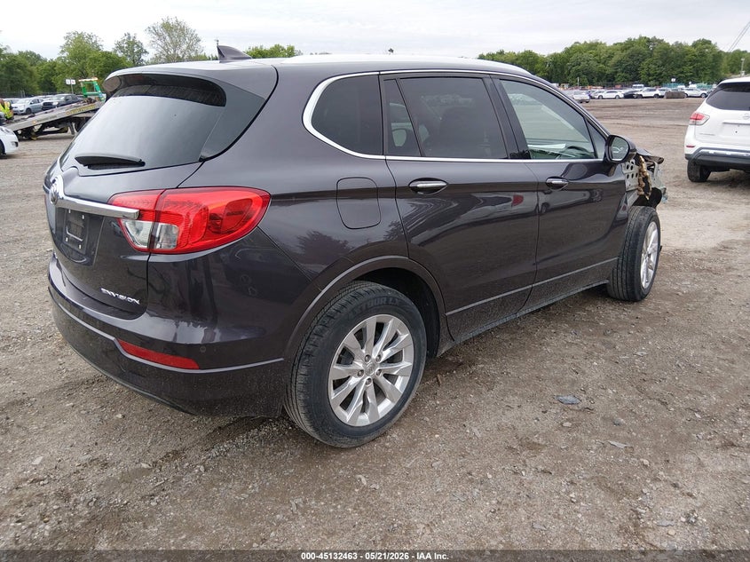 Vin: lrbfx1sa4jd009116, lot: 45630091, buick envision essence 20184