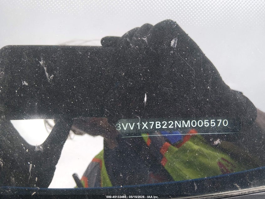 2022 Volkswagen Taos 1.5T Sel VIN: 3VV1X7B22NM005570 Lot: 45132465