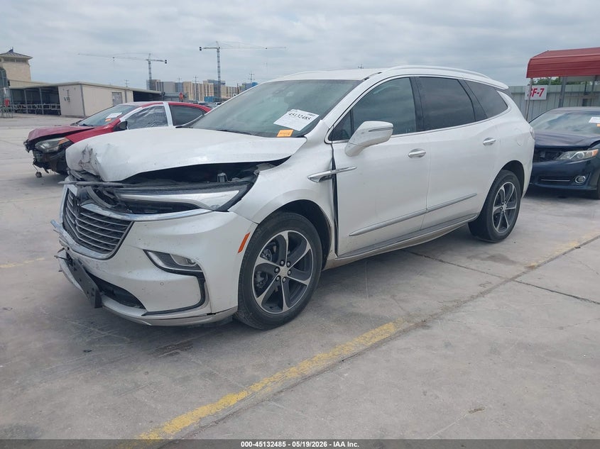 Vin: 5gaerckwxnj185272, lot: 45630114, buick enclave fwd premium 20222