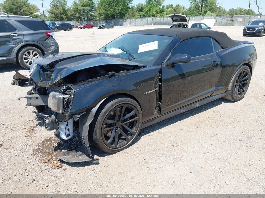 2015 CHEVROLET CAMARO CABRIO 6.2L V-8 SUPERCHARGER, 580HP