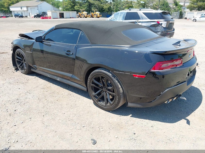 2015 CHEVROLET CAMARO CABRIO 6.2L V-8 SUPERCHARGER, 580HP