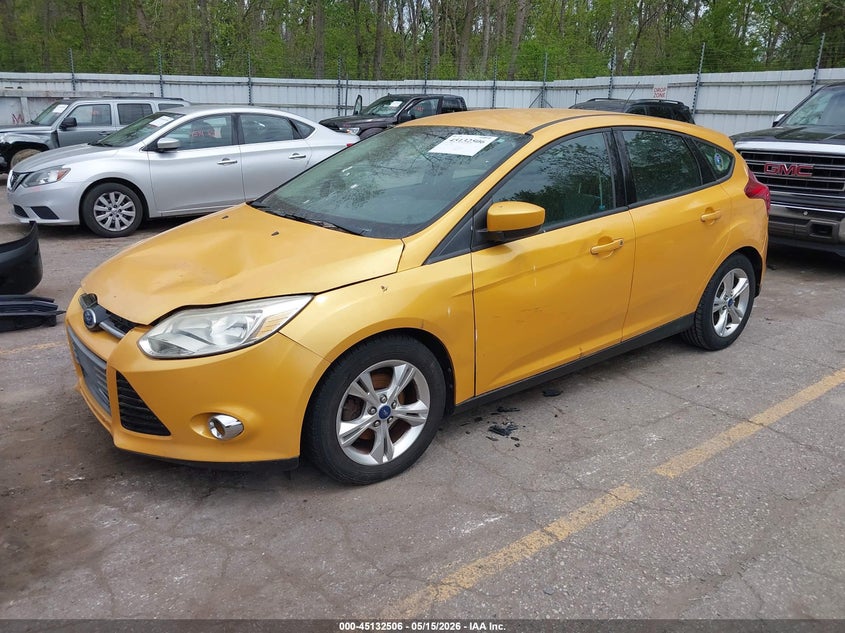 Vin: 1fahp3k20cl299982, lot: 45630135, ford focus se 20122