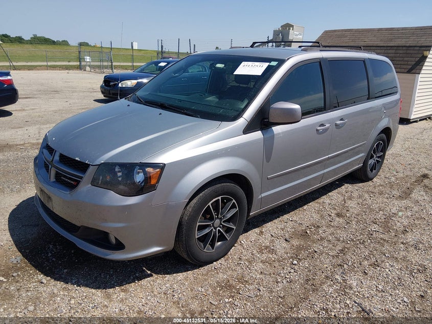Vin: 2c4rdgeg6hr798774, lot: 45630160, dodge grand caravan gt 20172