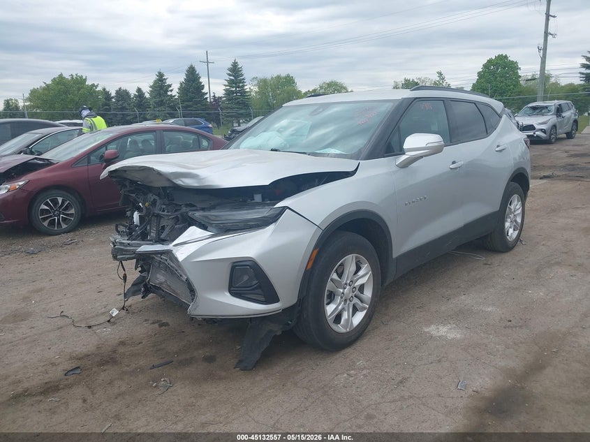 2022 Chevrolet Blazer Fwd 2lt 3GNKBCR49NS113172 photo 1