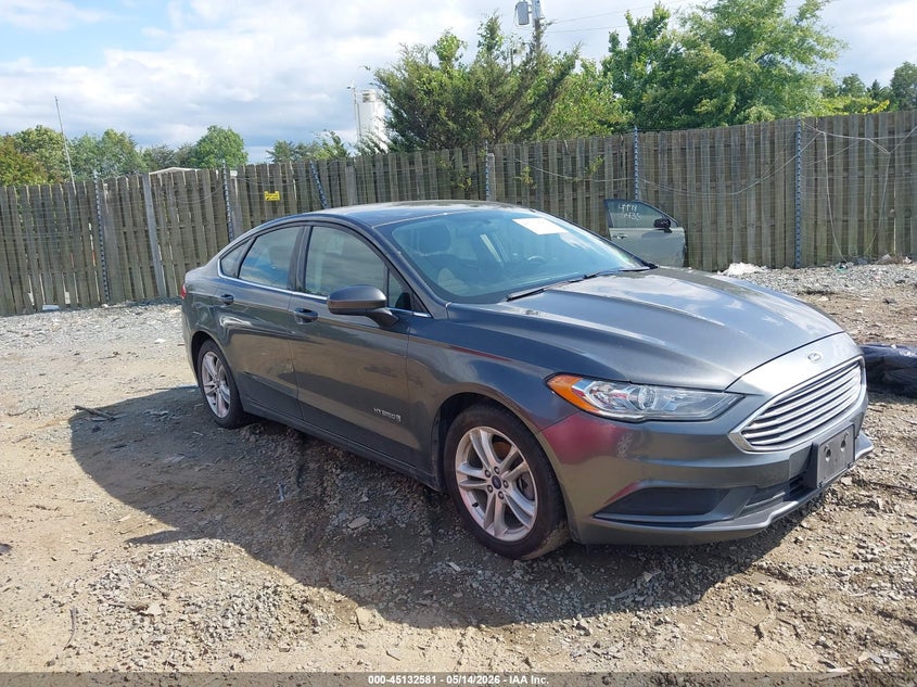 2018 FORD FUSION HYBRID SE