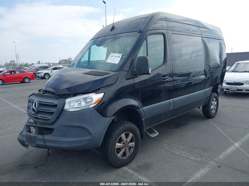Vin: w1w4ebvy2mt055720, lot: 45630227, mercedes-benz sprinter 2500 standard roof v6 20212