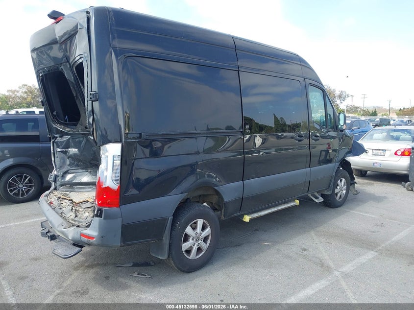 Vin: w1w4ebvy2mt055720, lot: 45630227, mercedes-benz sprinter 2500 standard roof v6 20214