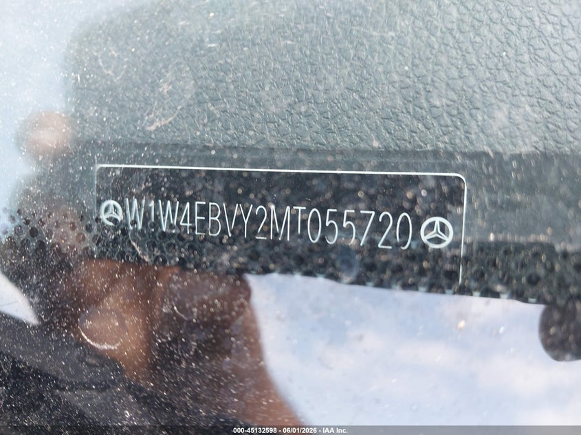 2021 Mercedes-Benz Sprinter 2500 Standard Roof V6 VIN: W1W4EBVY2MT055720 Lot: 45132598