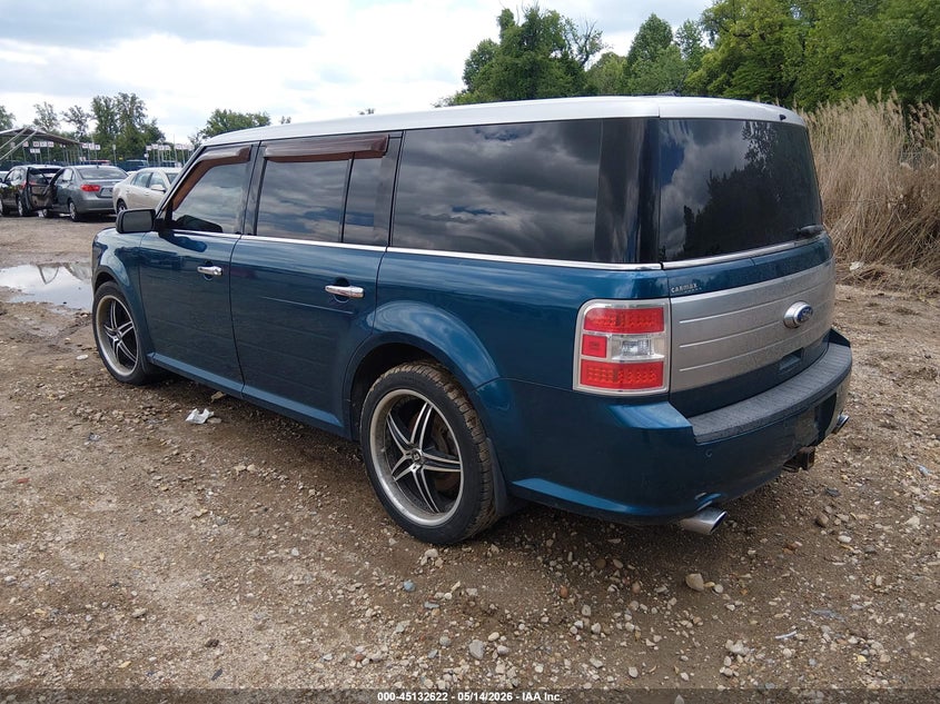 2011 Ford Flex 3.5 Limited blue Lot 111045132622 Vin 2FMHK6DT0BBD09792