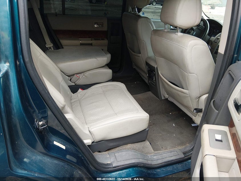 2FMHK6DT0BBD09792 2011 Ford Flex 3.5 Limited blue
