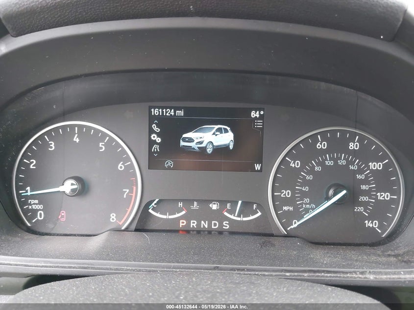 2019 Ford Ecosport Ses VIN: MAJ6S3JL0KC301518 Lot: 45132644