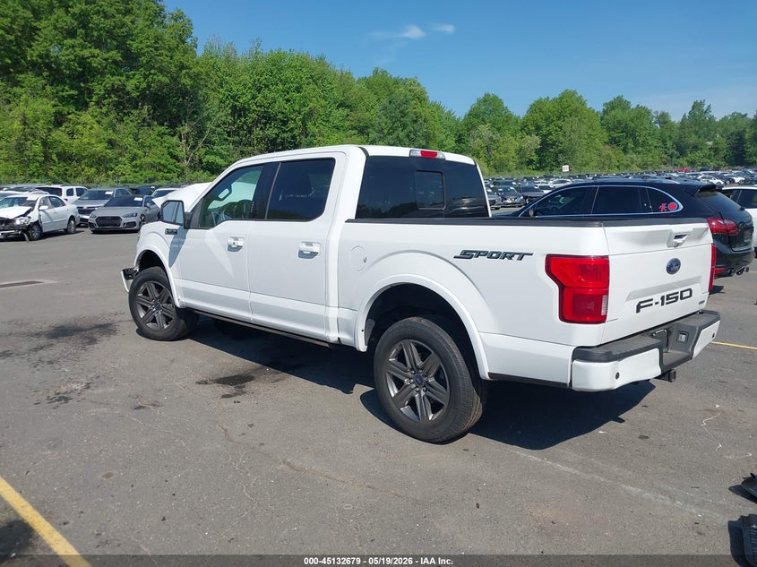 Vin: 1ftew1c48lfb51050, lot: 45630308, ford f-150 lariat 20203