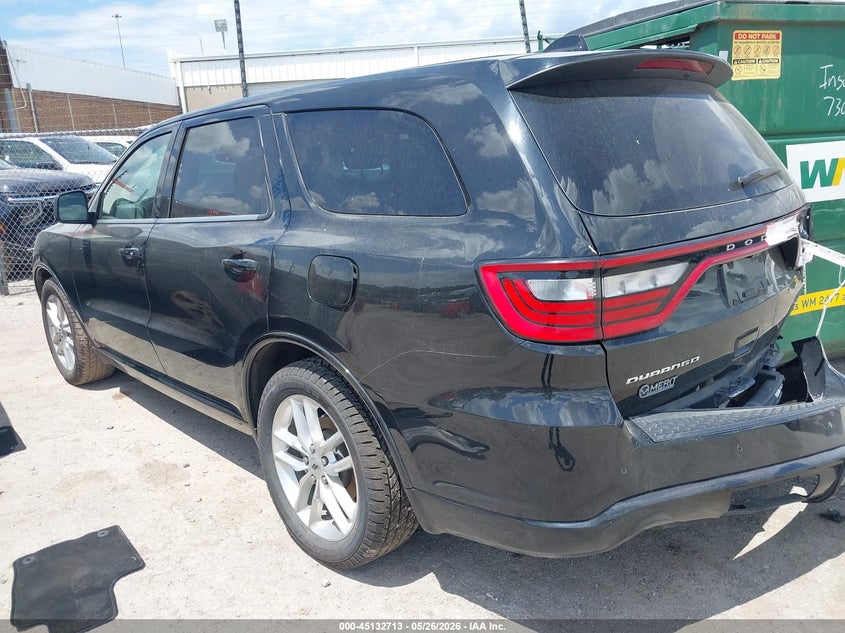 Vin: 1c4rdhdg9nc218218, lot: 45630341, dodge durango gt plus rwd 20223