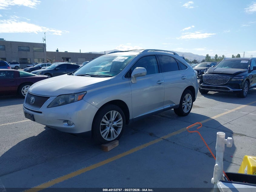 Vin: jtjbc1ba7b2035599, lot: 45630386, lexus rx 450h 20112