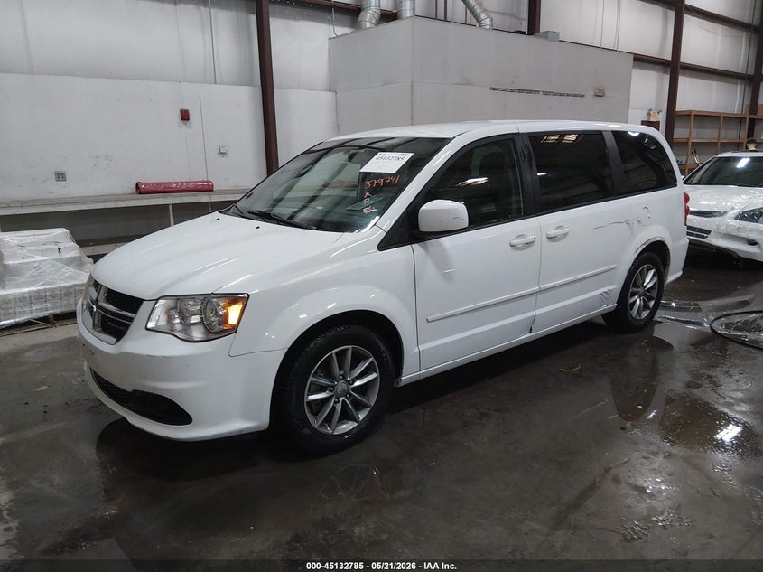 Vin: 2c4rdgbg7gr379741, lot: 45630414, dodge grand caravan se plus 20162